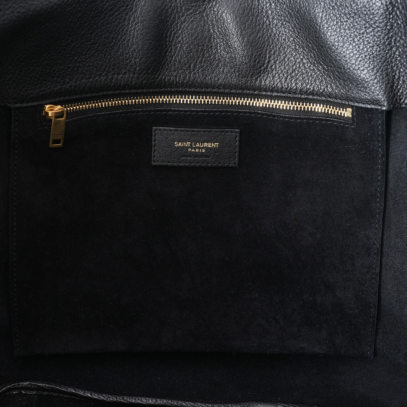 YVES SAINT LAURENT(USED)생로랑 763435 LE 5 A 7 베아백 블랙금장